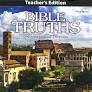 Bible Truths Level E (Grade 11) Teacher's Edition (3rd Edition) +CD-ROM - BJU Press