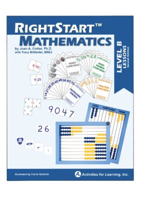 RightStart Math Level B Lessons/worksheets 2nd Ed. - Set of 2 - Can. Ed.