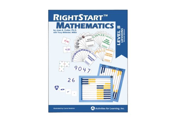 RightStart Math Level B Lessons/worksheets 2nd Ed. - Set of 2 - Can. Ed.