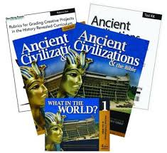 Ancient Civilizations and The Bible, by Diana Waring, set of 4