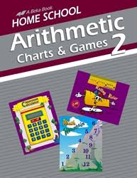 Arithmetic 2 Charts and Games - A Beka