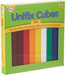 Didax Educational Resources Unifix Cubes Set (100 Pack)