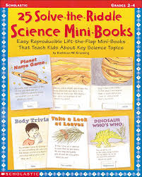 25 Solve-the-Riddle Science Mini-Books - Scholastic - Gr. 2-4