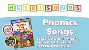 HeidiSongs Phonics, Spelling, and Math resources Set of 23
