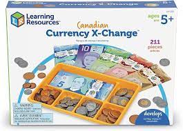 Canadian Currency X-Change™ Activity Set - Learning Resources