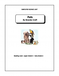 Pets Simplified Science Unit - Gr. 2-3