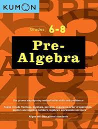 Pre-Algebra grade 6-8 Kumon