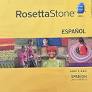 Rosetta Stone Homeschool Spanish(Latin America) Level 1-3 Set with Audio Companion