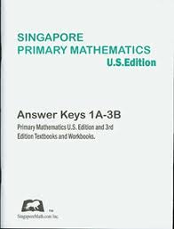 Primary Mathematics 1A - 3B, Answer keys
