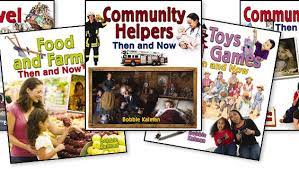 Then and Now Olden days to Modern Ways in your Community (set of 5 books)