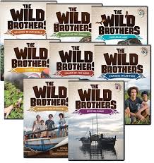 The Wild Brothers Adventures set of 7 DVDs