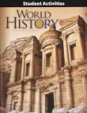 World History Student Activity book 4th Edition BJU