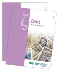 Math U See - Zeta - Set of 4
